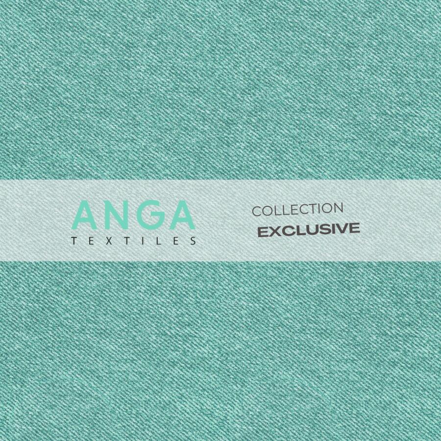 Denim extensible - Effet jeans couleur Anga