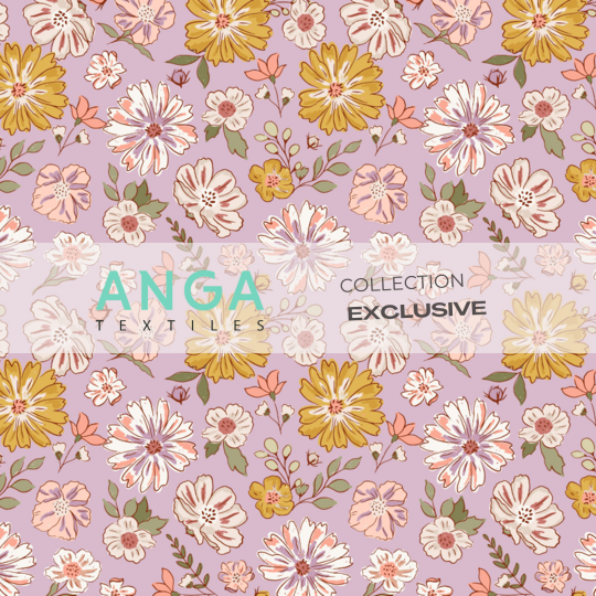 Jersey - Fleurs de mai (petit imprimé)