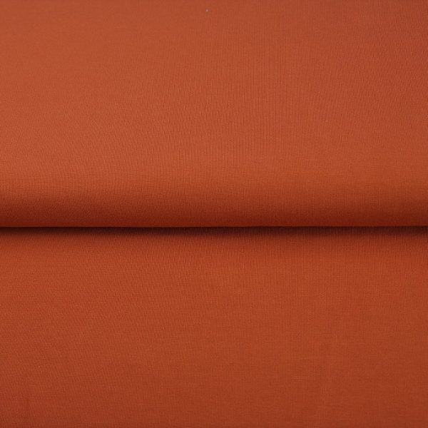 Jersey uni - Orange brûlé