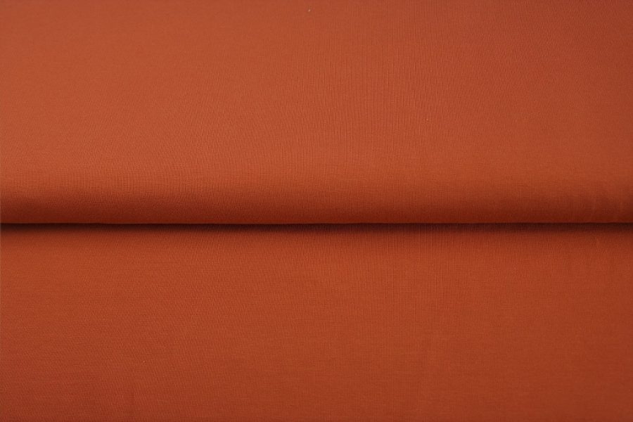 Jersey uni - Orange brûlé