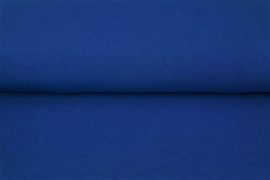 French terry uni - Bleu royal