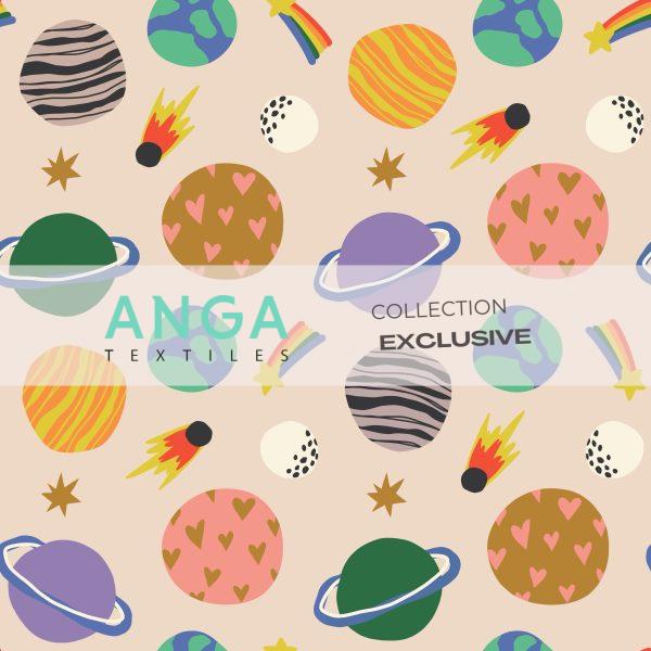 Coton ouaté - Planètes