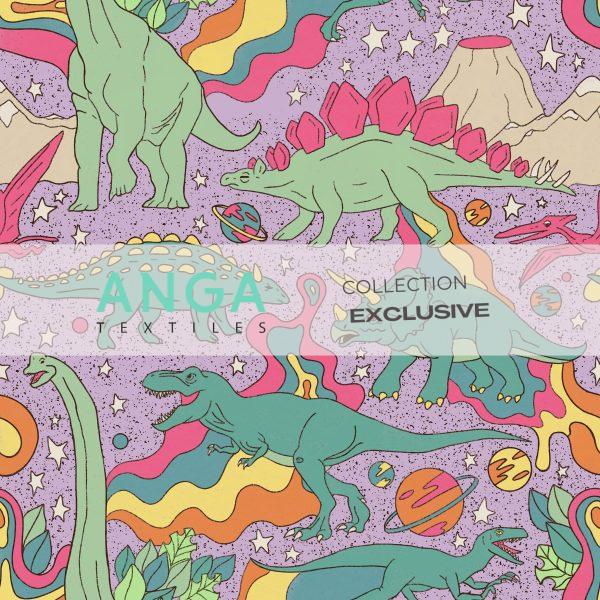 Coton ouaté - Dino flash