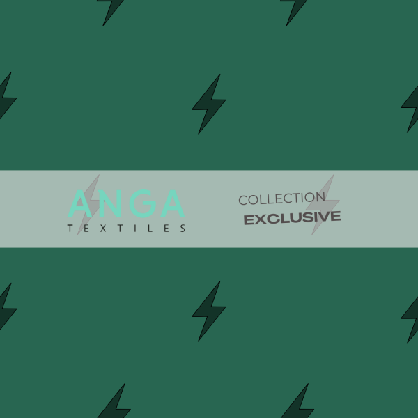 Coton ouaté - Éclair vert