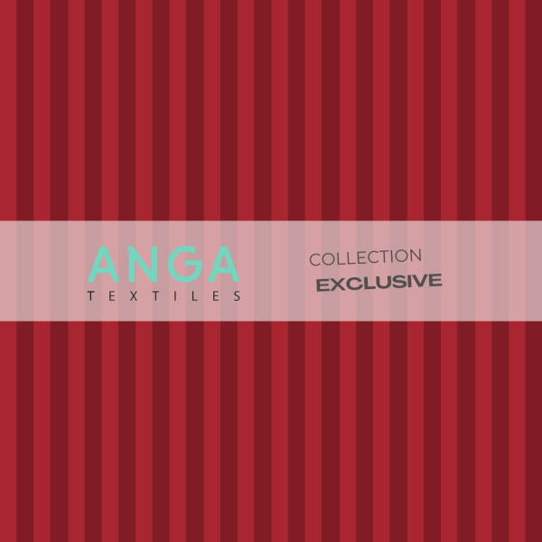 Jersey épais - Rayure de Noël rouge