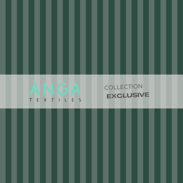 Jersey épais - Rayure de Noël vert