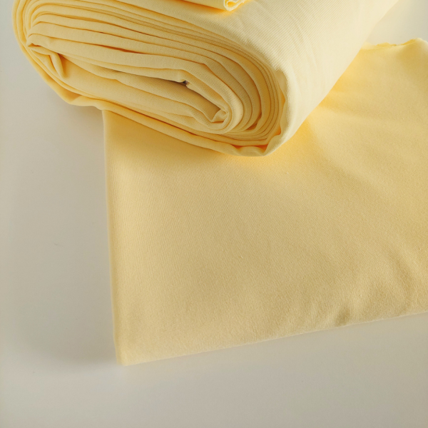 French terry uni - Banane